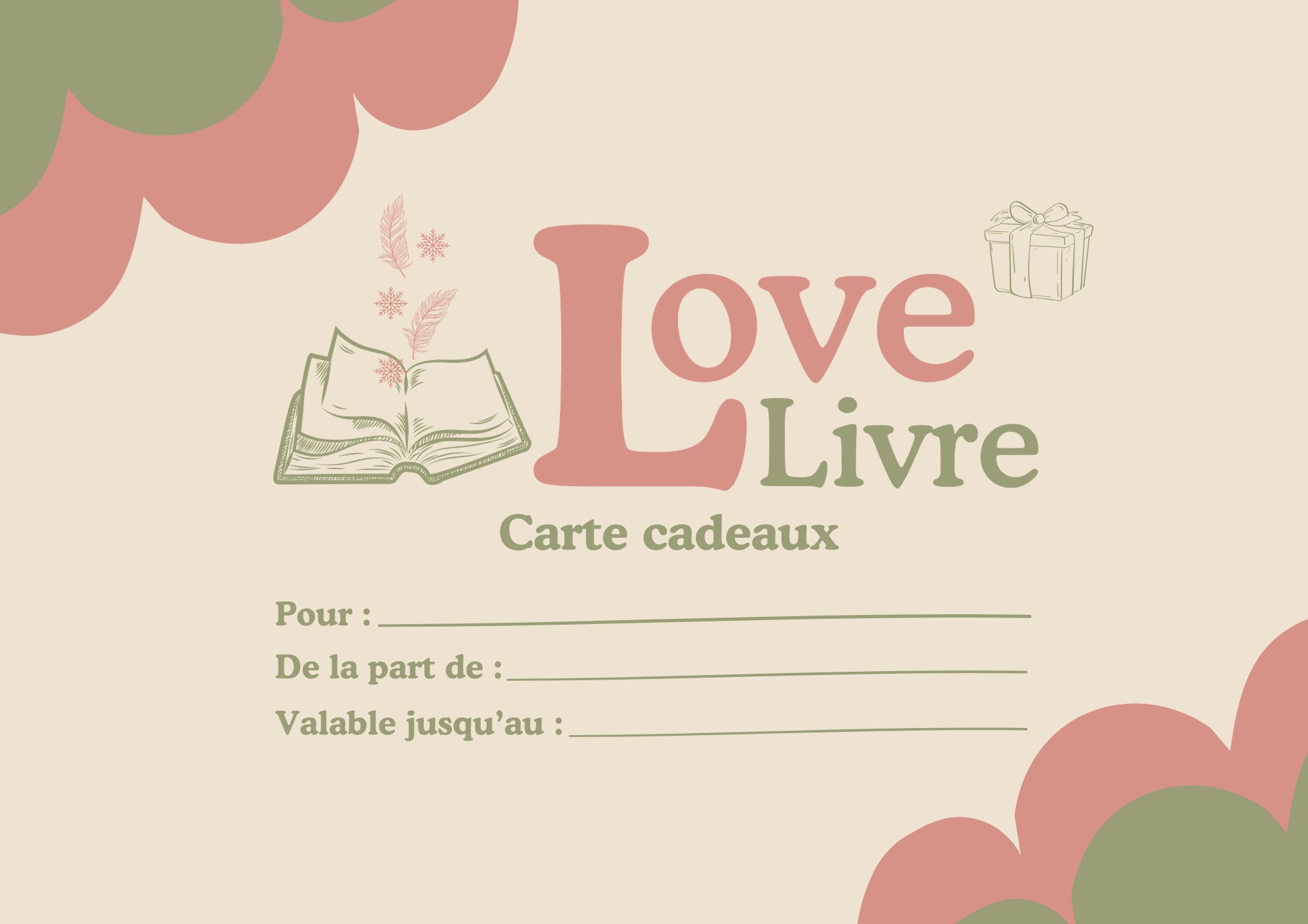 Cartes Cadeaux