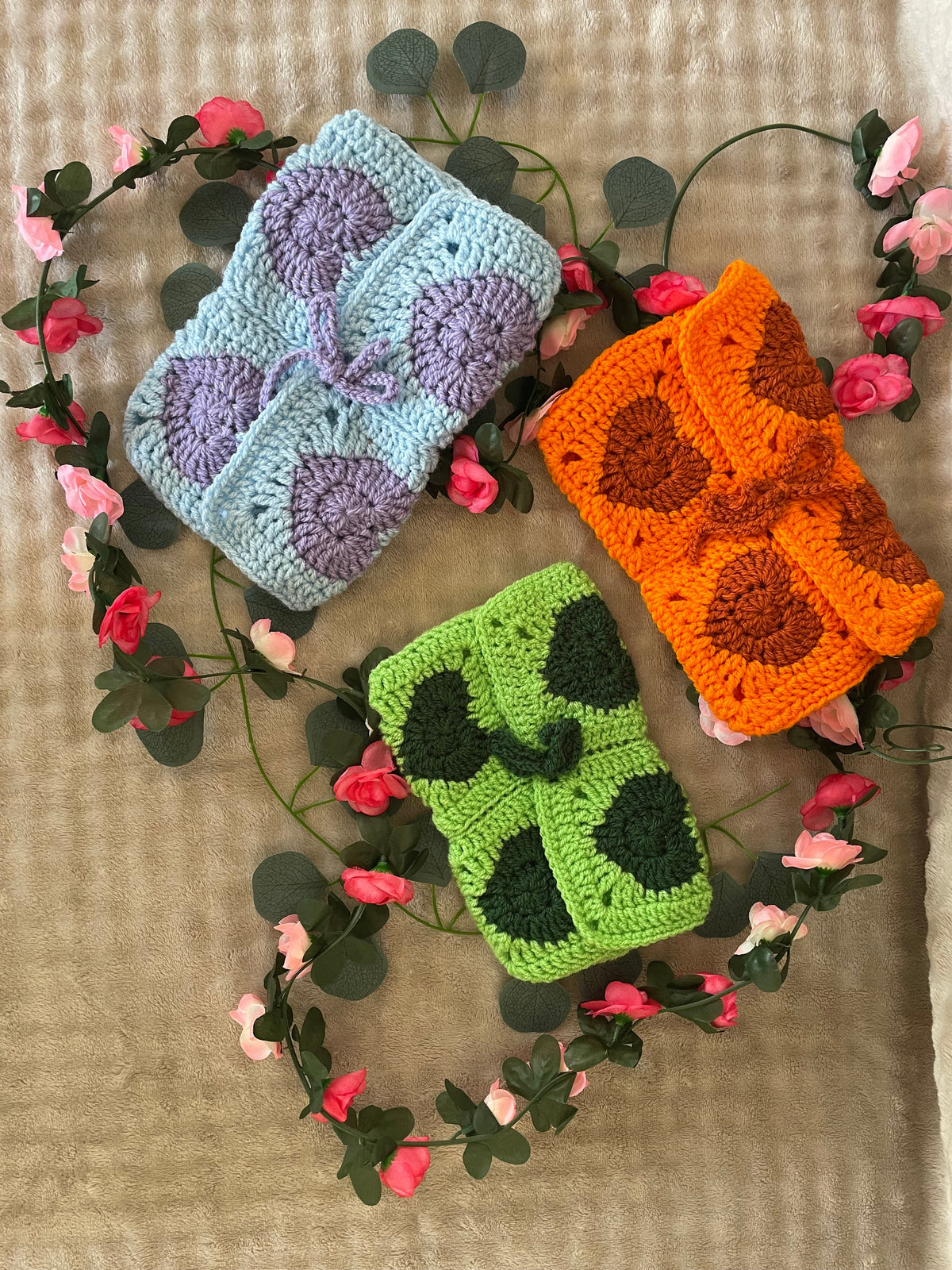 Pochettes crochet Love Livre_photo Nova Events