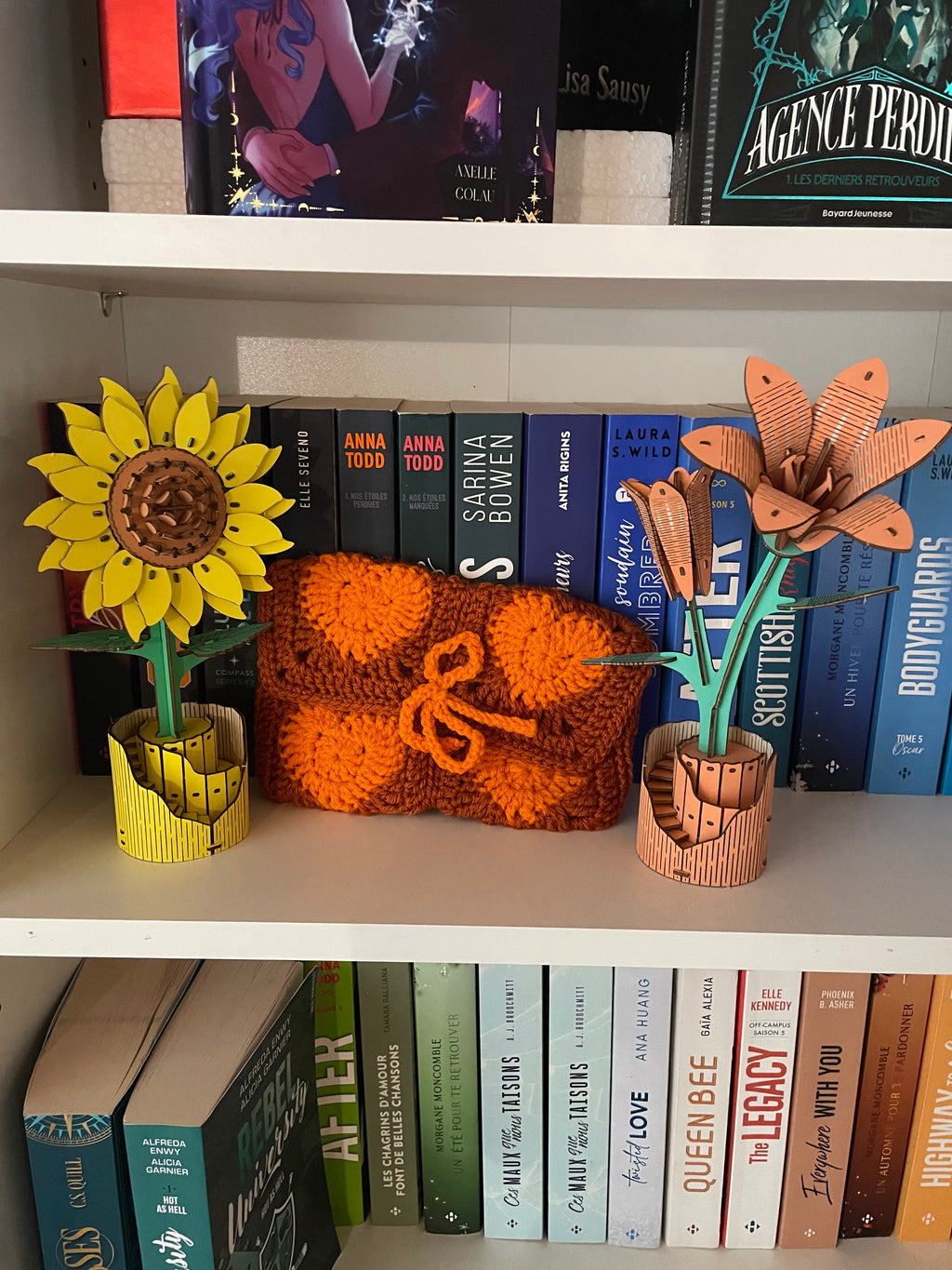 Pochette Cœur Orange