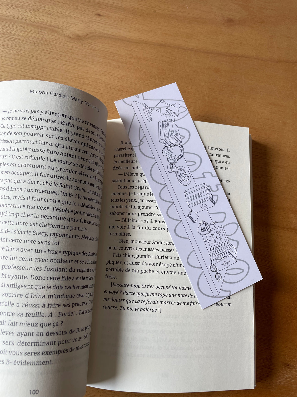 Marque-Page à Colorier - Étagère